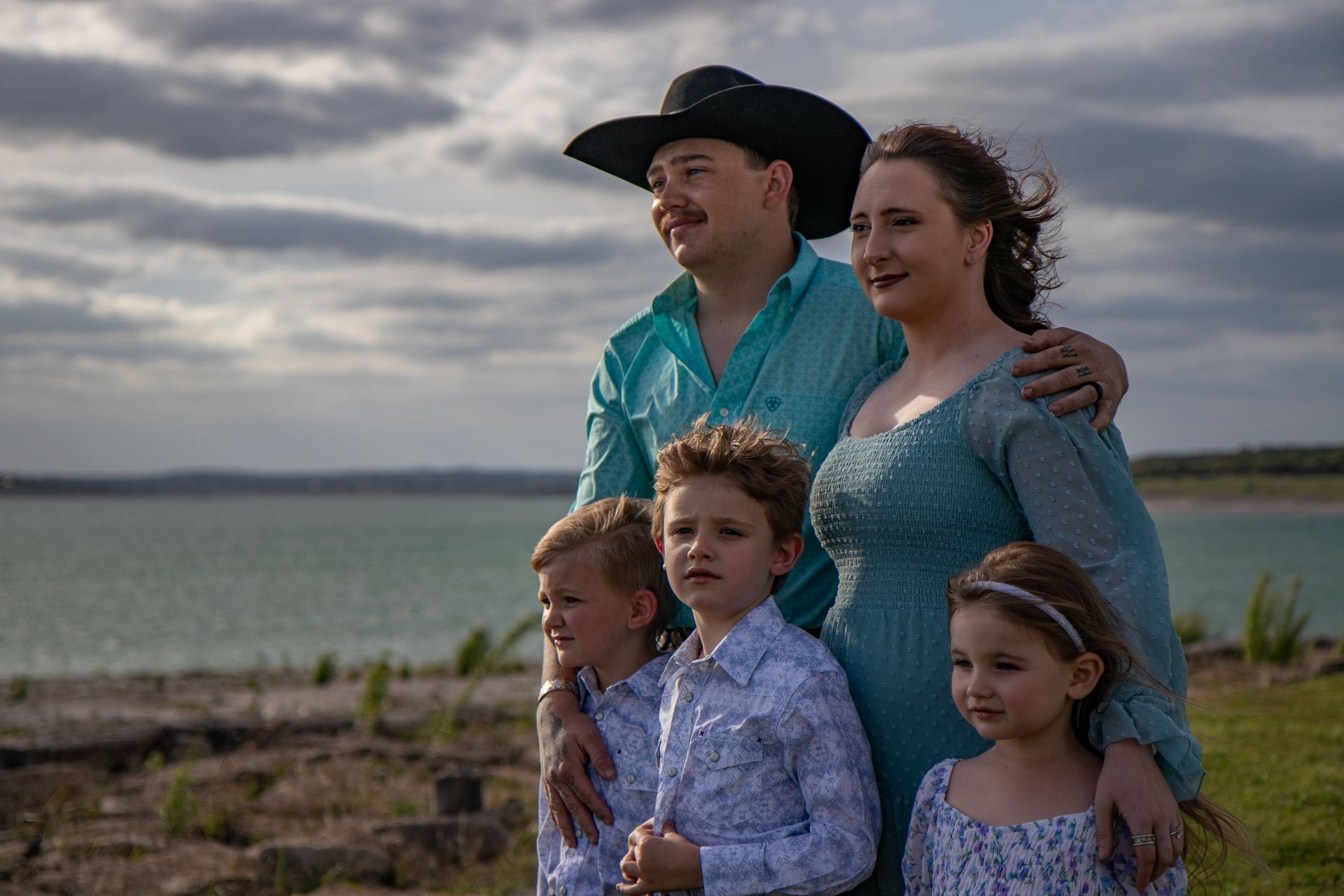 Photo taken by Thomas George of Time Capsule Photography. The Ashby family photo session on the beautiful shores of Canyon Lake in Comal County Texas. Just a short drive from San Antonio, Austin and New Braunfels. TimeCapsulePhotography.com